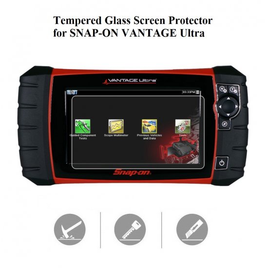 Tempered Glass Screen Protector for Snap-on VANTAGE ULTRA - Click Image to Close
